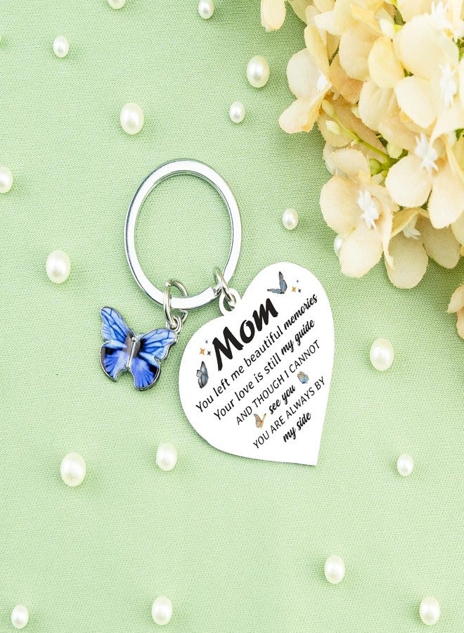 igvean Sympathy Gift Memorial Keychain Gifts for Loss of Mother Father in Memory of a Loved One Bereavement Condolence Remembrance Gifts in Loving Memory Keyring - Image 2